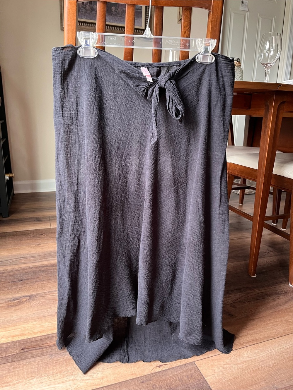 Victoria Secret Black Gauze Sorong/ Coverup! Size small! Beachy!